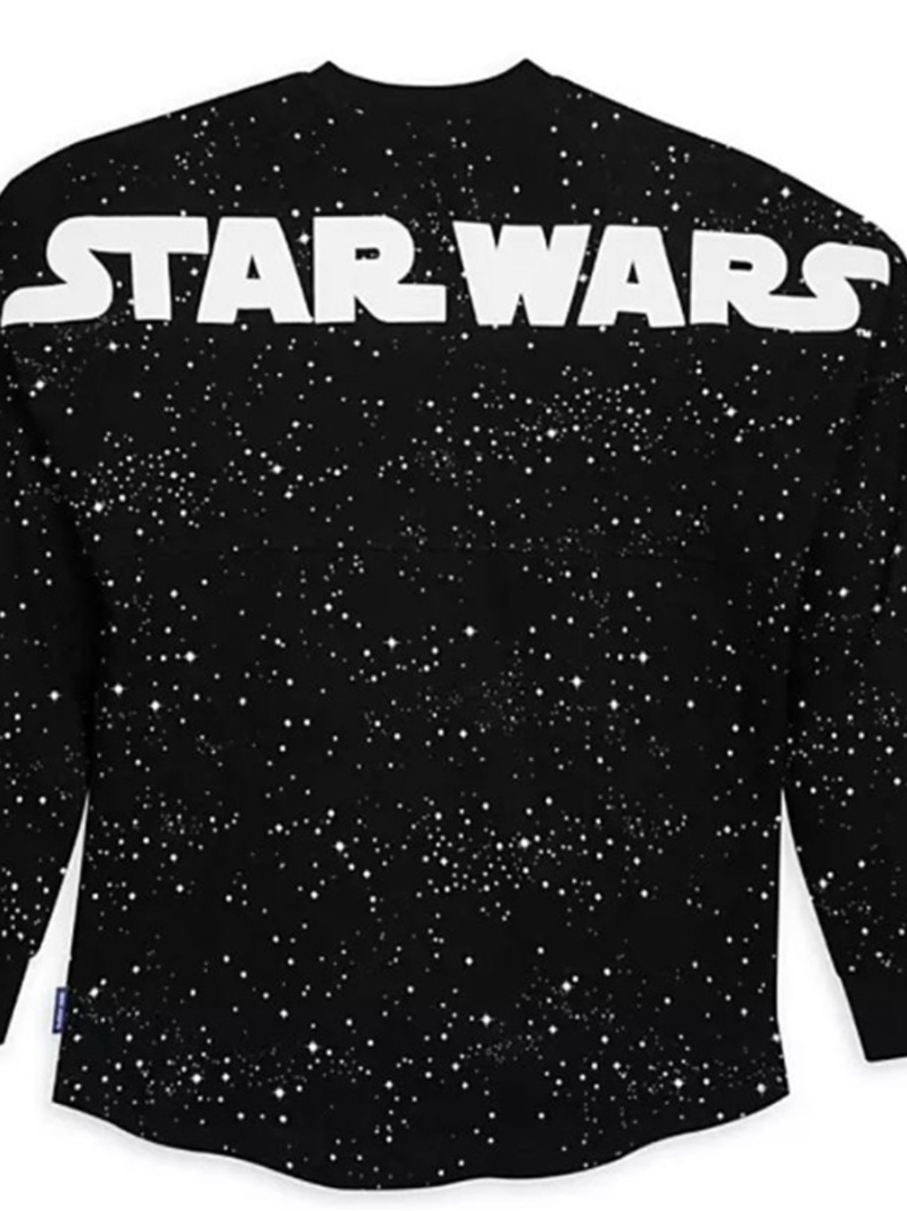 DISNEY PARKS 2020 Black Star Wars Spirit Jersey Unisex Size Small Puffy Logo